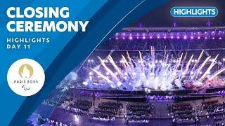  Paris 2024 Paralympic Games Closing Ceremony Highlights | Paralympic Games ️