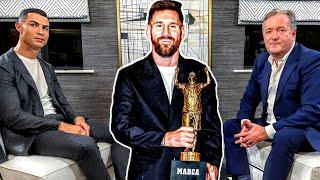 LEO MESSI  HACE LLORAR A PERIODISTA FAN A CRISTIANO RONALDO, SIGUEN DOLIDOS POR EL GOAT 