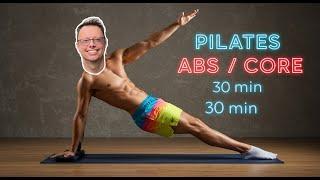 30-Minute Core Crusher: No-Equipment Pilates for Rock-Solid Abs! ️‍️