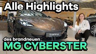 MG CYBERSTER 2025 | EVERYTHING YOU NEED TO KNOW! | Highlights, dimensions & technical data