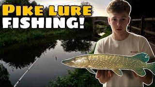 PIKE FISHING on the CANAL!