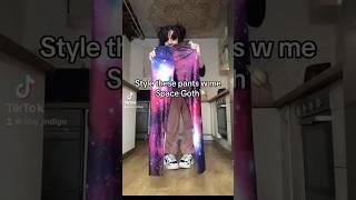 Build a space goth outfit with me#gothfashion #gothic #gothoutfit