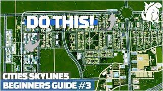 Cities Skylines Beginners Guide - Transit Oriented Planning | Ep. 3