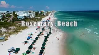 Rosemary Beach Florida Drone Footage 4K