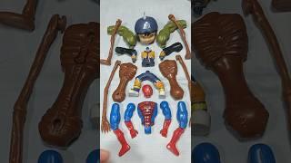 AVENGERS TOYS SPIDER-MAN VS SIREN HEAD VS BOBOIBOY #shorts #avengers