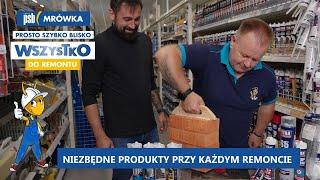 Silikon, klej montażowy i piana niskoprężna - niezbędne produkty przy każdym remoncie