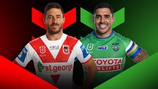 NRL 2024 | Dragons v Raiders: Round 27 | Match Preview