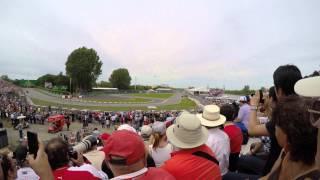 2015 Canadian Grand Prix race start