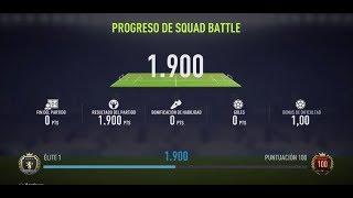 Fifa 18 squad battle comenzado la semana