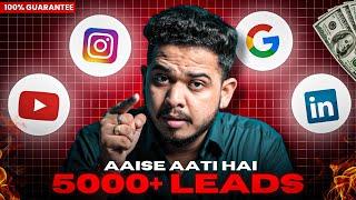 How To Generate 5000+  Leads Daily | Organic Lead Generation | Affiliate Marketing | Aman Upadhyay