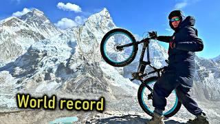 FINAL️WORLD RECORD️Conquering Everest️What Electric FatBike is capable of in the MOUNTAINS Part6