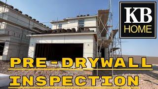 Pre Drywall Walkthrough on a KB Home in Las Vegas - New Construction Home - Las Vegas Homes for Sale