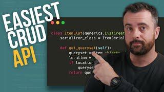 Django Rest Framework for Beginners - Simple CRUD API