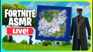 (ASMR) Relaxing Winter Fortnite To Help You SLEEP! (Skibidi Toilet Skin)