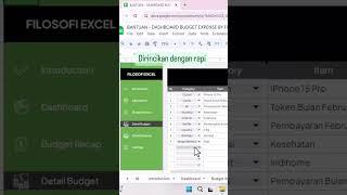 Bikin catatan gaji di EXCEL #excel #exceltips #exceltricks  #tutorexcel #belajarexcel #excelpemula