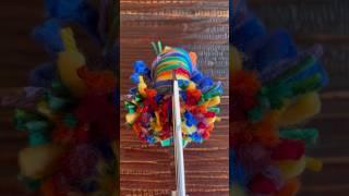 ️ #pomart #yarn #rainbow #shorts #diy #fun #knitting #maker #art #artist #color #crochet #pom