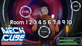 Mech Cube Escape Room 1 2 3 4 5 6 7 8 9 10 Walkthrough (OGUREC APPS)