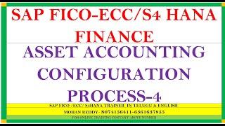 Asset Accounting Configuration process in SAP ECC & S4 HANA finance  -8074156411