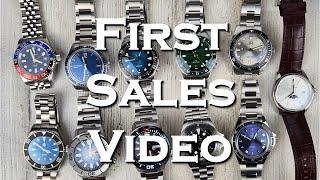 Watches For Sale - First Sales Video Of 2025