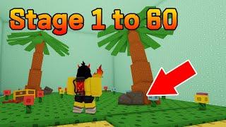 Find The Button (Stage 1 to 60) [Full Walkthrough] Roblox Gameplay