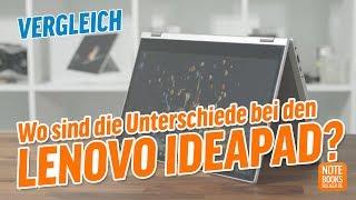 Lenovo IdeaPad-Serienvergleich: Wo sind die Unterschiede? - Deutsch / German