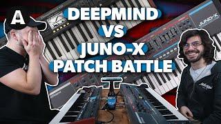 Patch Battle - Behringer DeepMind 12 vs Roland JUNO-X