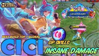 New Hero Cici Insane Skills ~ New Hero Cici Gameplay Advance Server | MLBB