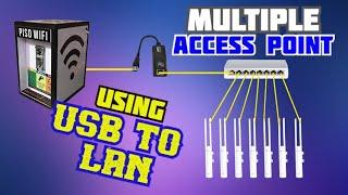 PISOWIFI MULITPLE ACCESS POINT NA NAKA USB TO LAN SET UP