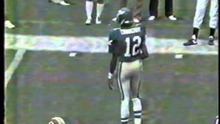 2nd down punt, Eagles-Redskins 1986