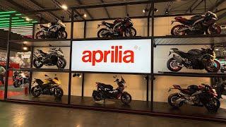 Eicma 2024 Aprilia booth ￼