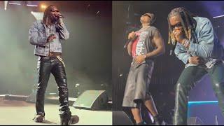 Offset Gets Boo'd & Kicked Off Stage After Bringing Out Gunna For ATL Birthday Bash 2025
