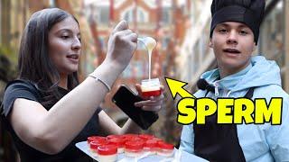 Making People Eat Sperm Prank! Pt 2