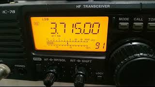 ICOM IC-78 MODE LSB BAND 80 M