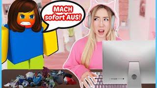 Strenge MAMA erwischt mich bei 24 Stunden ROBLOX spielen (gamer girl beki in need more playtime)