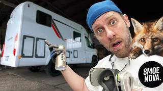 hässliches WOHNMOBIL von SPRAYER umlackiert | unglaubliches MAKEOVER