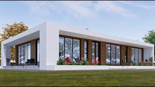 Classic Modern 3 Bedroom House Design