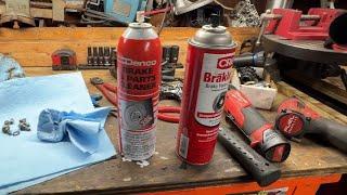 Brake cleaner  crc vs Denco