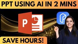 How to make PPT on mobile phone & PC using Tenorshare AI for free | Hindi | Ritika AI #powerpoint