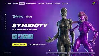 SKLEP FORTNITE 25.10.2024 *NOWE SKINY SHE-VENOM I AGONY, IKONOWE EMOTKI, FORTUNA, CYKUTA*