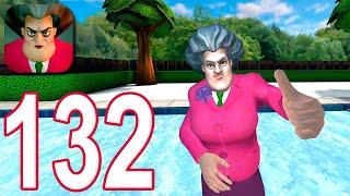 Scary Teacher 3D - Gameplay Walkthrough Part 132 - Nick On A Worst Skater Ever Mission