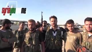 Syrian Rebels message to Syrian Soldiers and to martyr