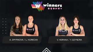 Winners Beach Volleyball. Women. A. Smyrnova / L. Horkova - V. Herhaia / Y. Dzyndra 23.11.2024