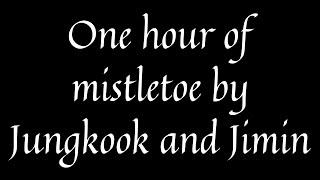 1 Hour of Jungkook and Jimin - Mistletoe (Black Screen)