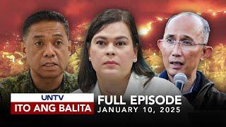 UNTV: Ito Ang Balita | January 10, 2025