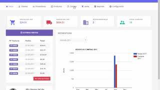 SISTEMA FACTURACION, INVENTARIO PHP7, Mysqli y Bootstrap 4