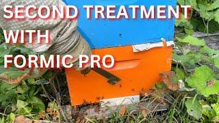 Second treatment with Formic Pro