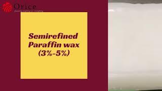 Semirefined Paraffin wax (Sepahan Refinery)