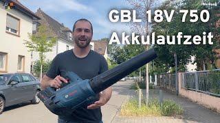 GBL 18V 750 Test zur AKKULAUFZEIT. Wie lang hält er durch?