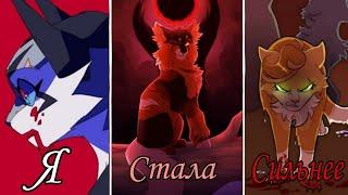 〖 Warrior Cats - Искра, Кленовница, Гладкоусая 〗Я стала сильнее | Клава Кока