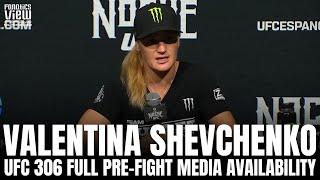 Valentina Shevchenko Discusses UFC 306 Trilogy Fight vs. Alexa Grasso & Sean O'Malley vs. Merab